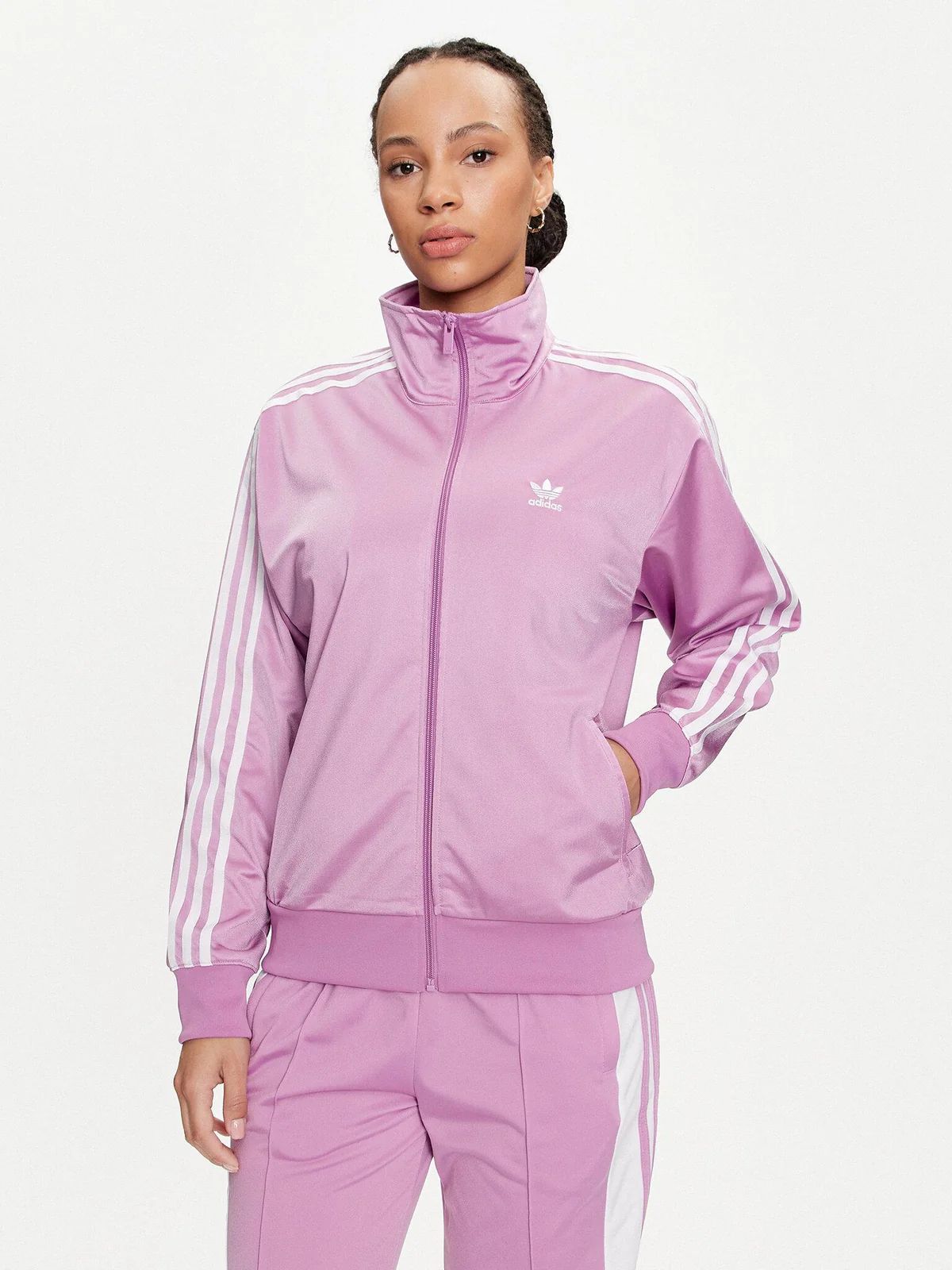 TUTA LILLA IT7405 ADICOLOR FEFIREBIRD BLACK ADIDAS - immagine 1