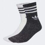 JV7855 ADIDAS CALZINI GLITTER/LEOPARDATO