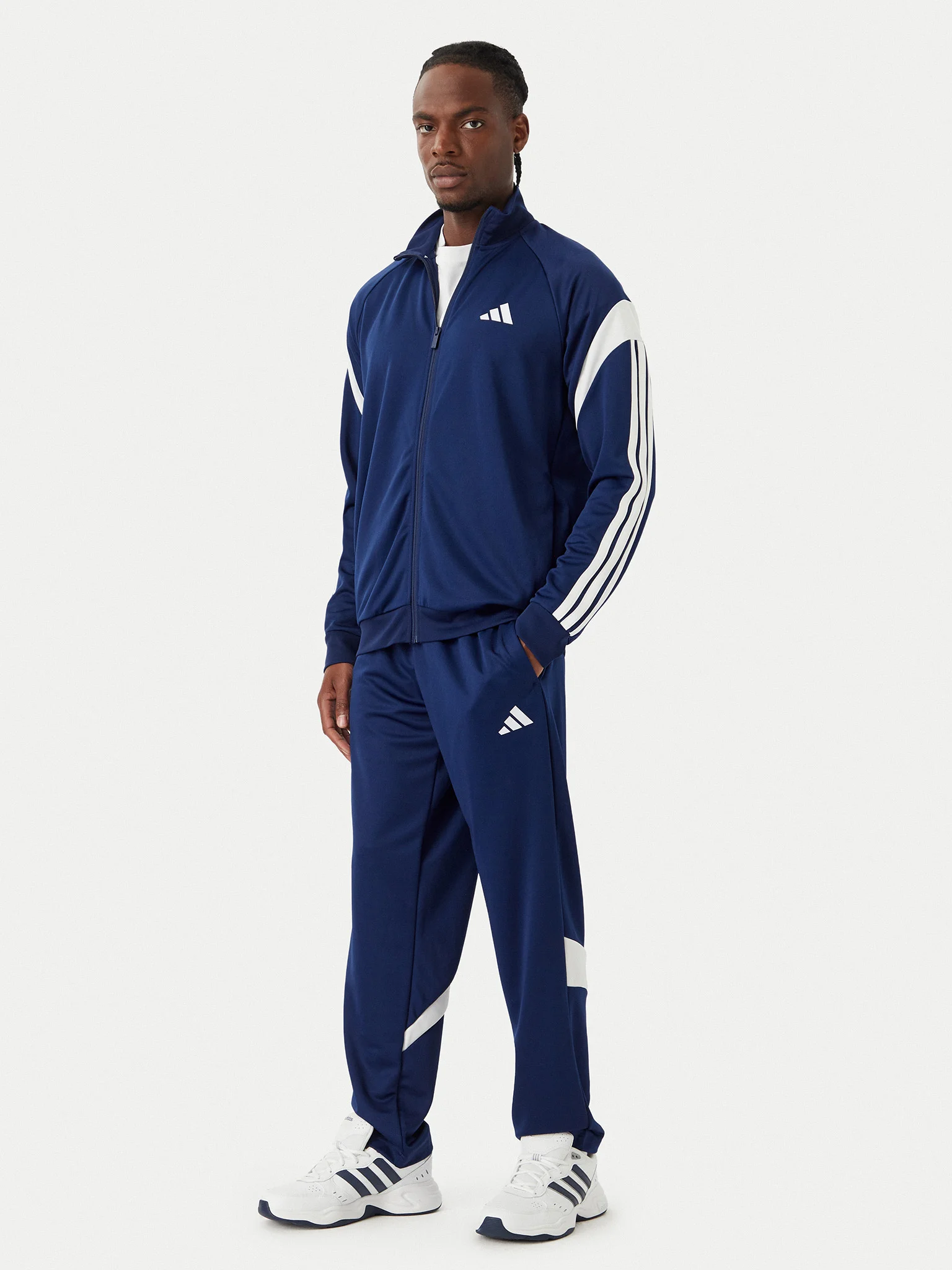 KF4161 BLU 1 KH2736 TEAMSPORT TRACKSUIT ADIDAS - immagine 1